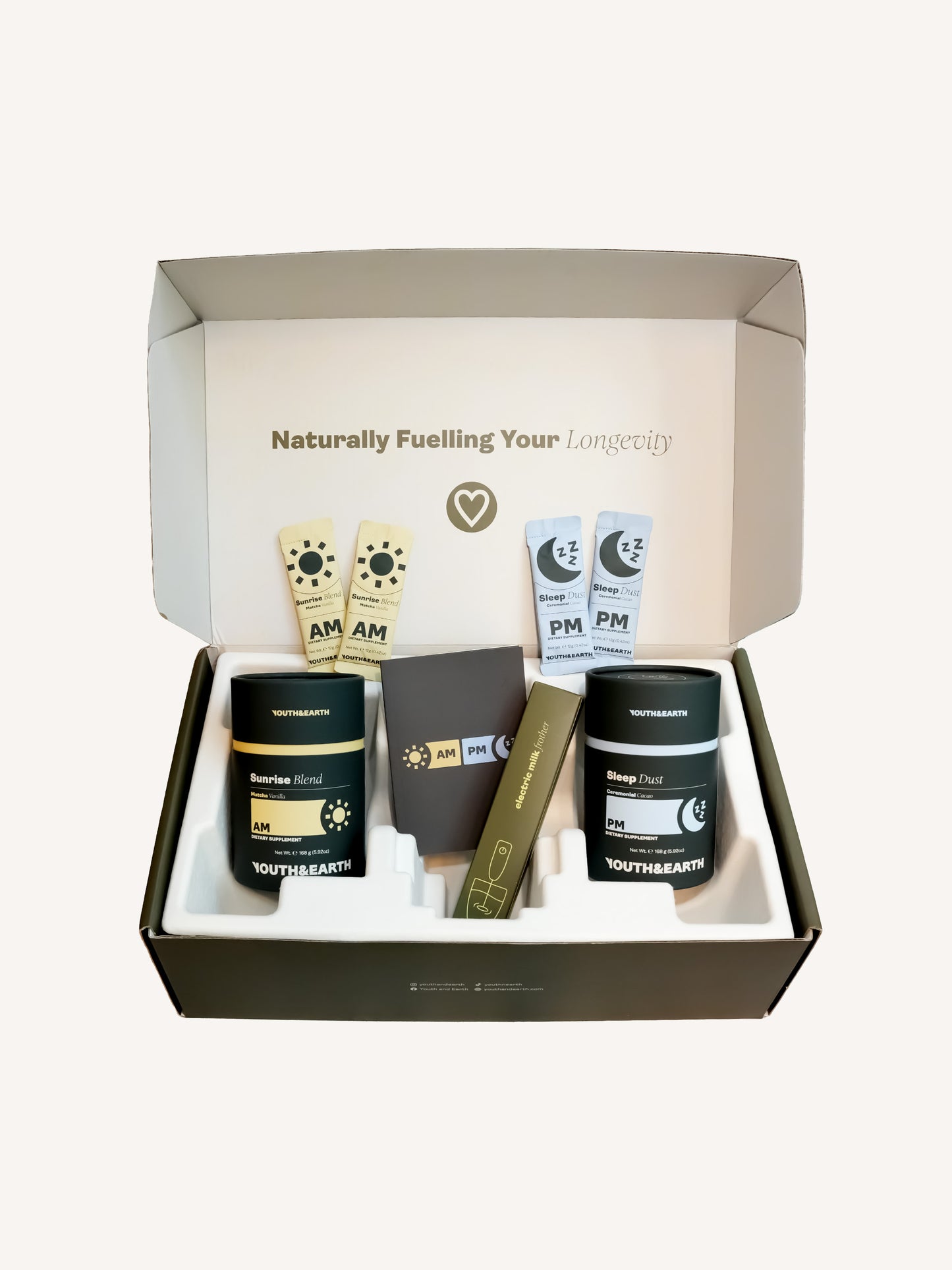 AM: Sunrise Blend & PM: Sleep Dust - Bundle - Youth & Earth UK Store -