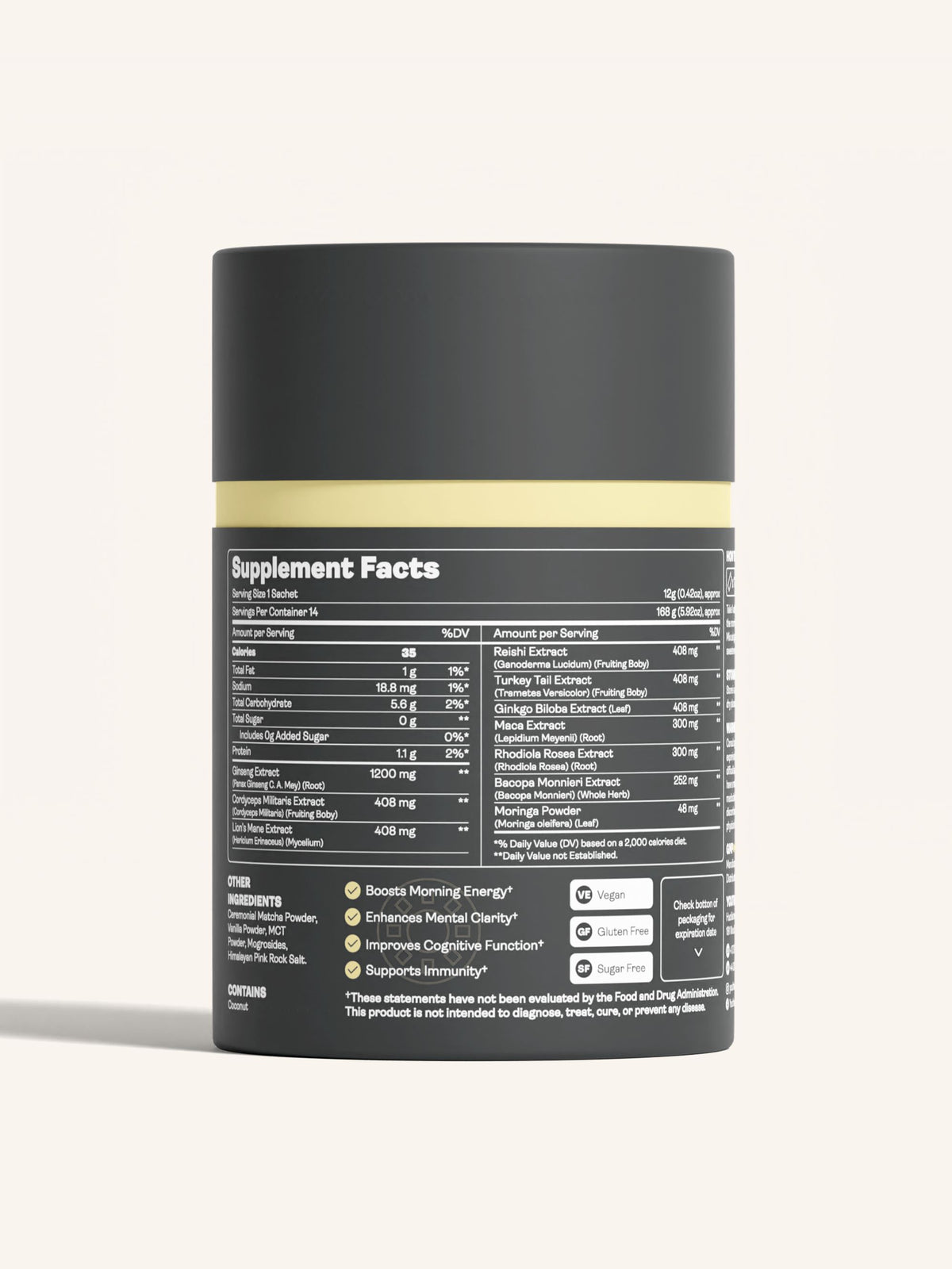 AM: Sunrise Blend, Vanilla Matcha - Youth &amp; Earth UK Store - 
