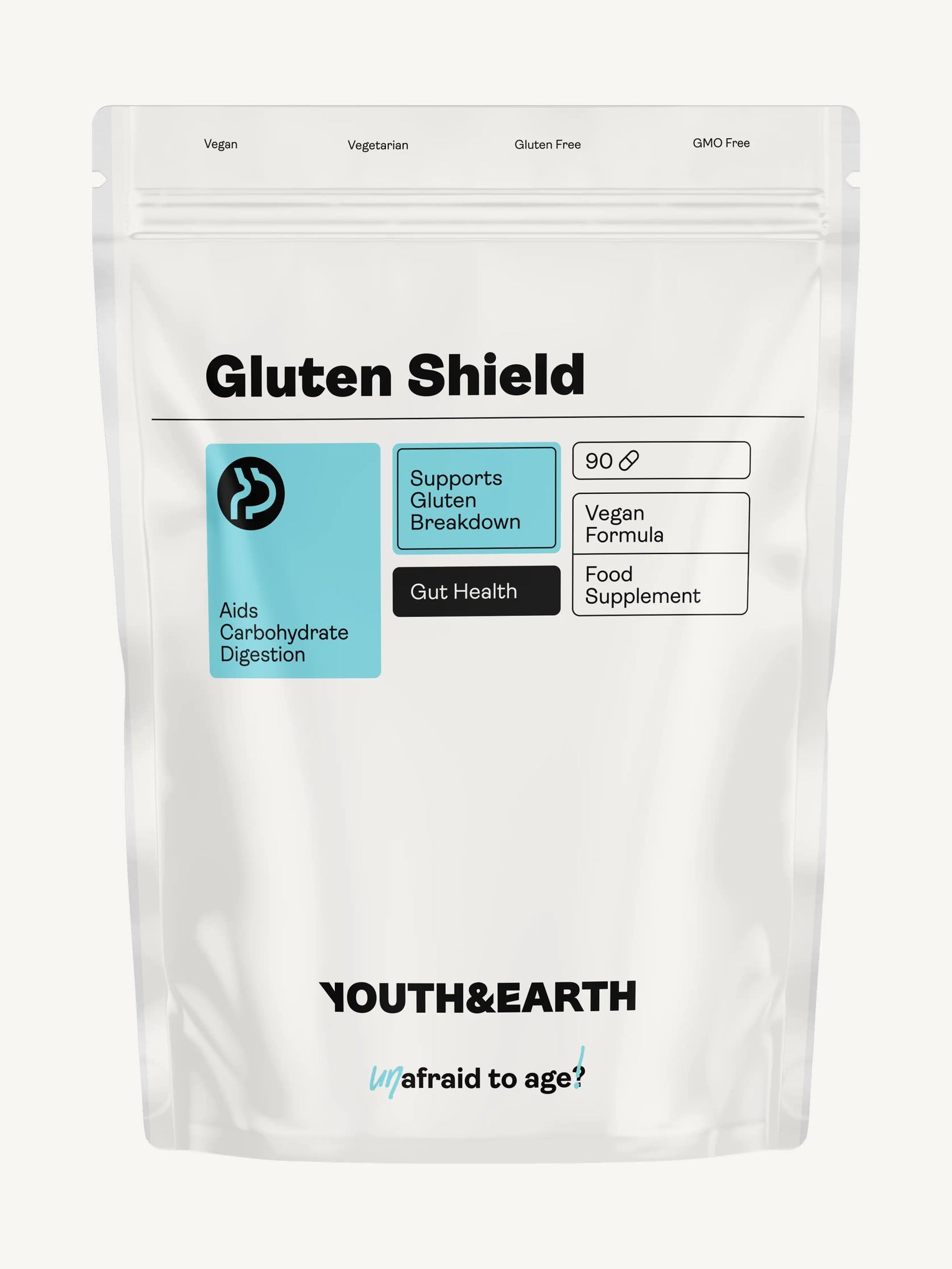 Gluten Shield - 90 Capsules - Youth & Earth UK Store - 