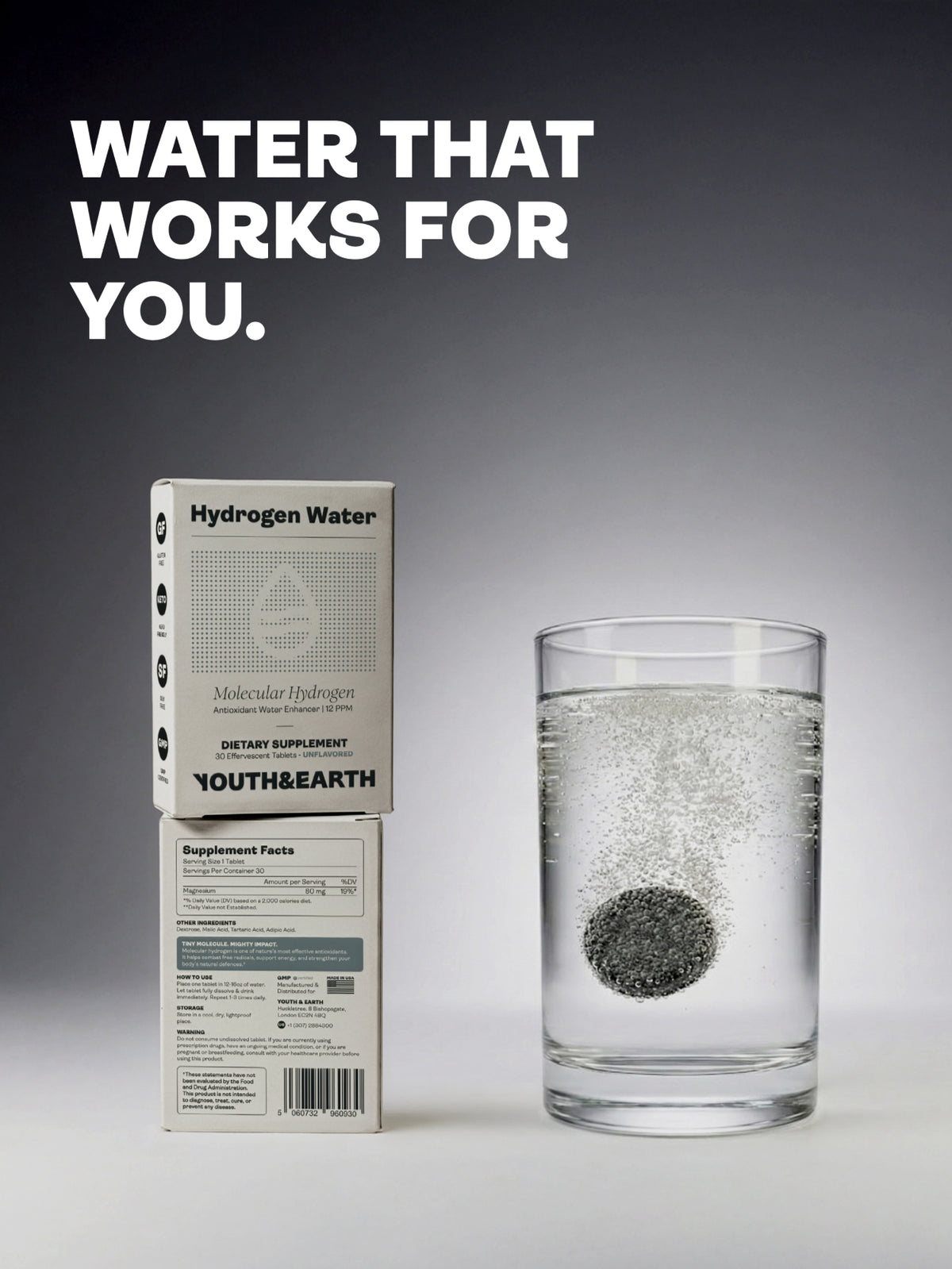 Molecular Hydrogen Tabs