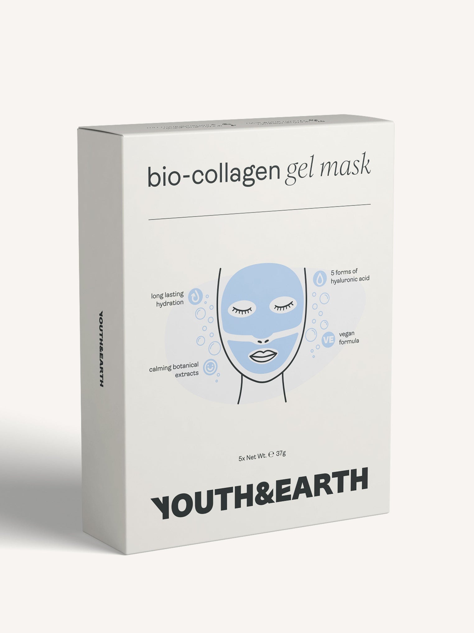 Hyaluronic Acid - Gel Face Mask - Youth & Earth UK Store - 