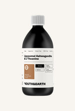 Liposomal Ashwagandha 200mg & L'Theanine 200mg – Coffee & Vanilla Flavour, 250ml - Youth & Earth UK Store - Liposomal Ashwagandha & L'Theanine