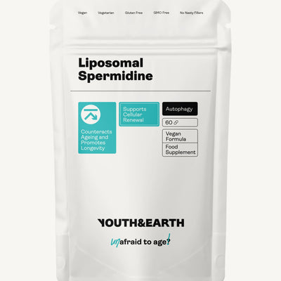 Liposomal Spermidine 5.49mg - 60 Capsules - Youth & Earth UK Store - 