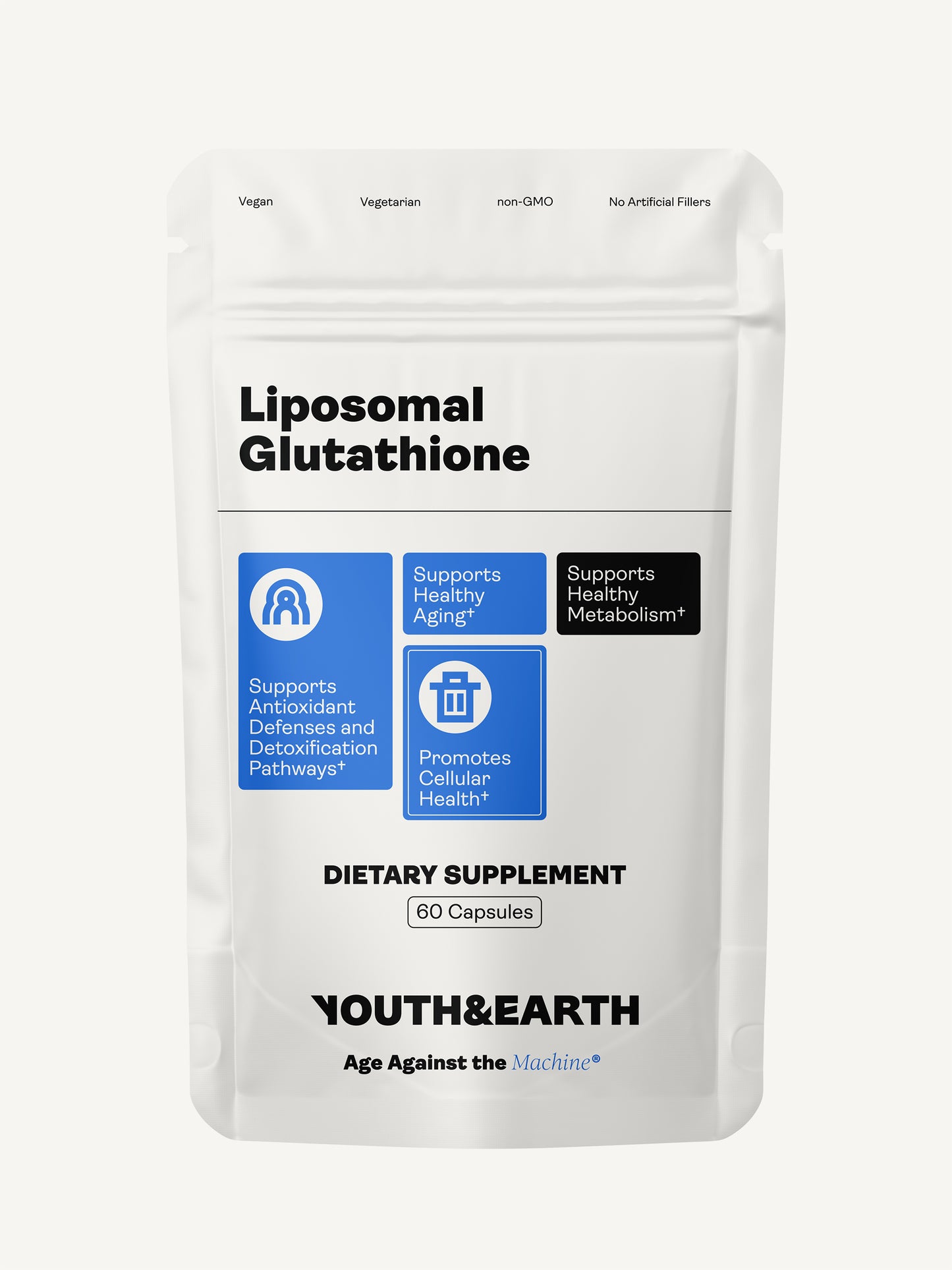 Liposomal Glutathione – 375mg, 60 Capsules