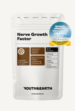 Nerve Growth Factor (Lion's Mane Erinacines, Hericenones , Rhodiola, Ginseng, Bioperine) – 500mg, 60 Capsules - Youth & Earth UK Store - 