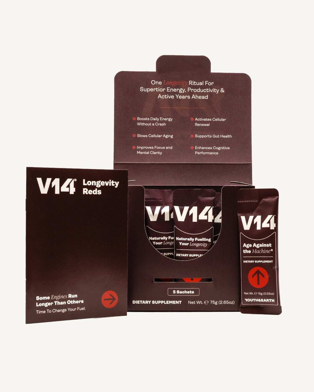 V14 Longevity Reds - 5-Sachet Pack
