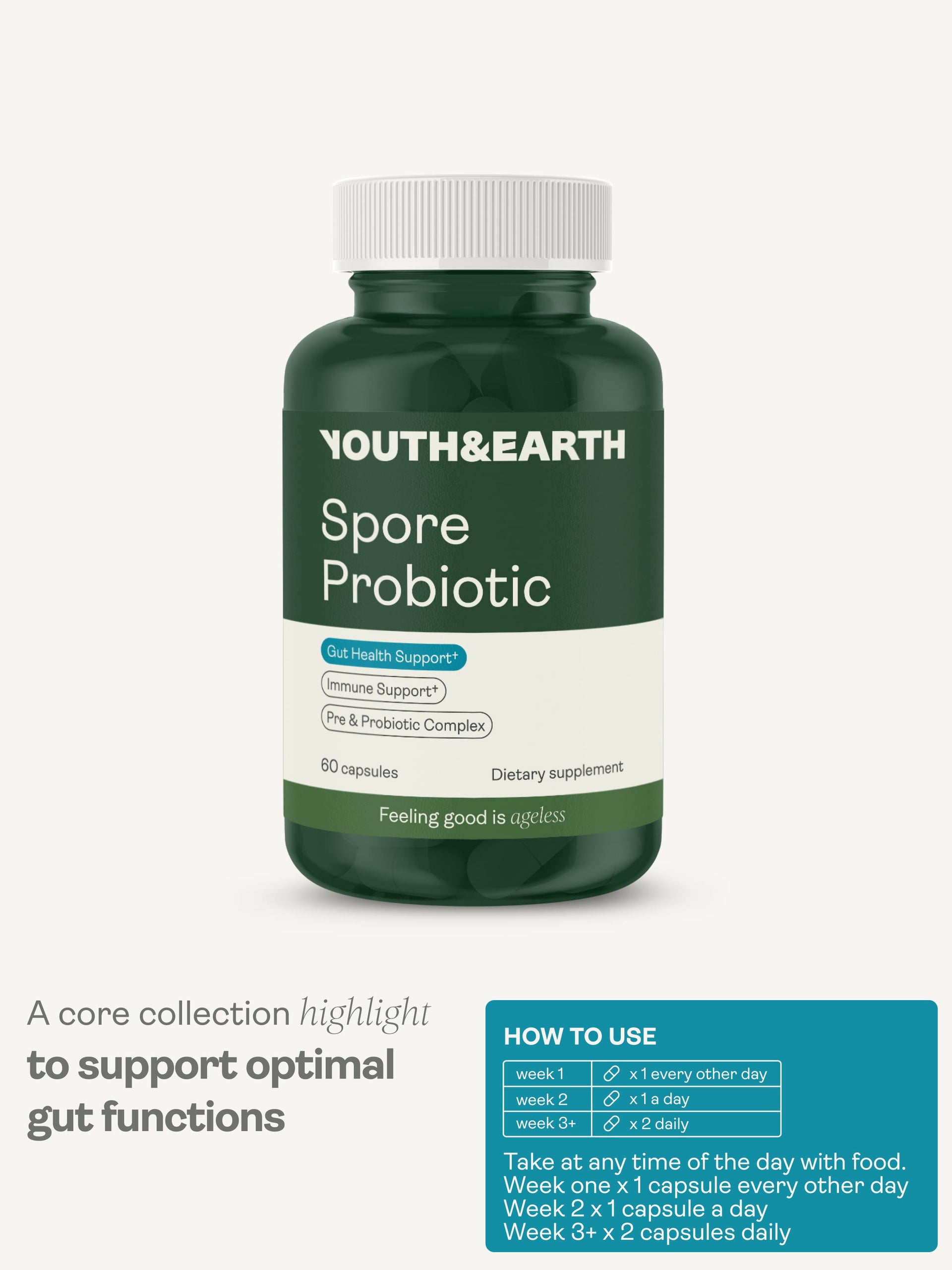 Spore Probiotic 4 billion CFU count