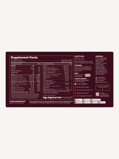 V14 Longevity Reds - Youth & Earth UK Store - 