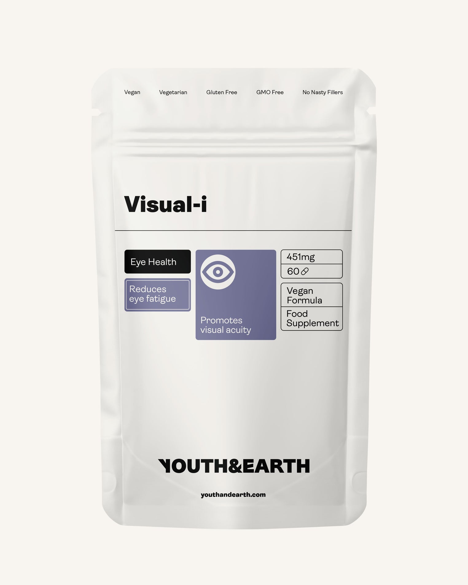 Visual-i 60 Capsules - Youth & Earth UK Store - 