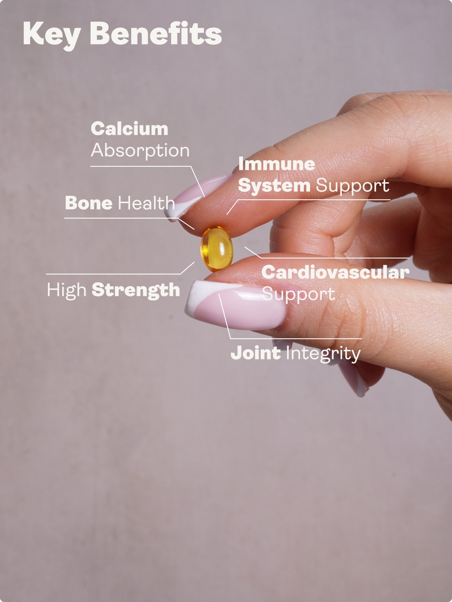 Vitamin D3 + K2