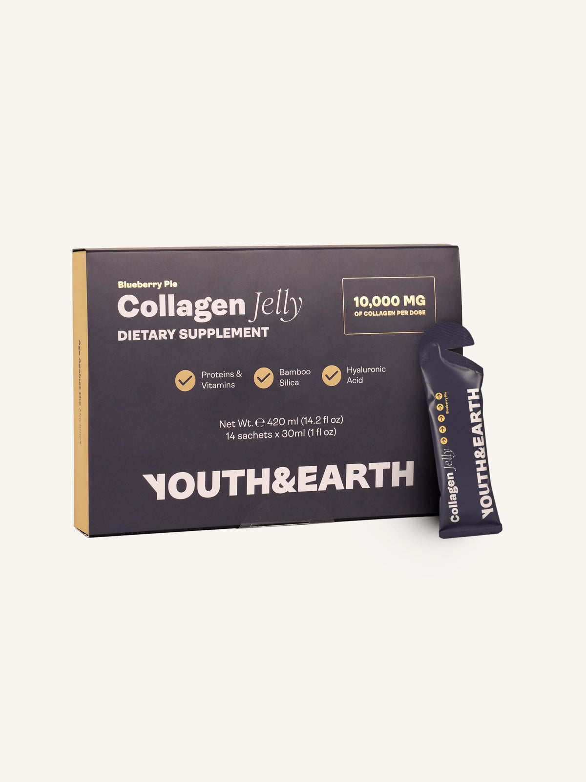 Collagen Jelly - Blueberry Pie youthandearth 