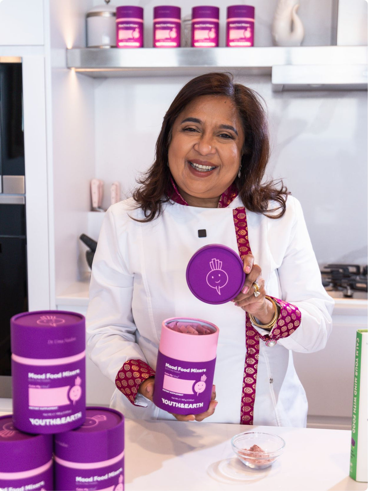 Mood Food Mixers by Dr. Uma Naidoo youthandearth 
