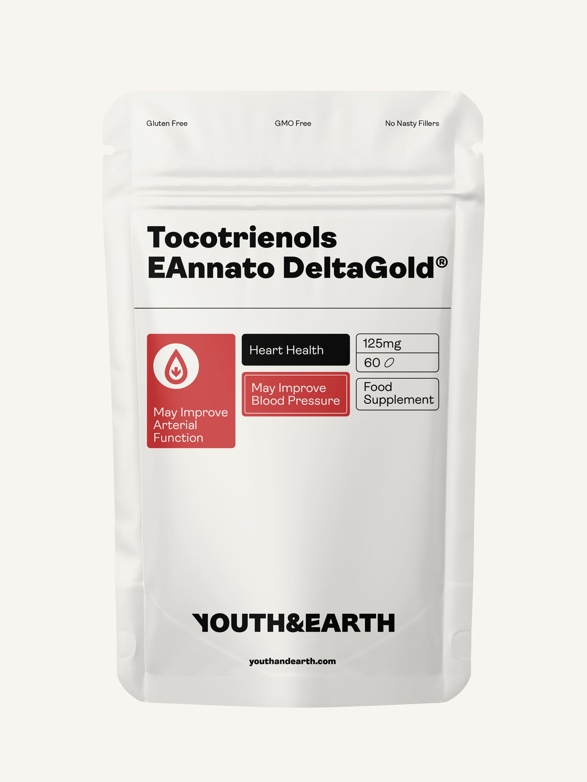 Tocotrienols EAnnato Delta Gold – 125mg x 60 Softgels Tocotrienols 